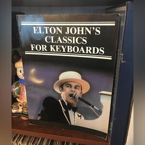 1984 Elton John classics for the keyboard book